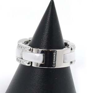Chanel Ring Ceramic And 18K White Gold #211431C23B
